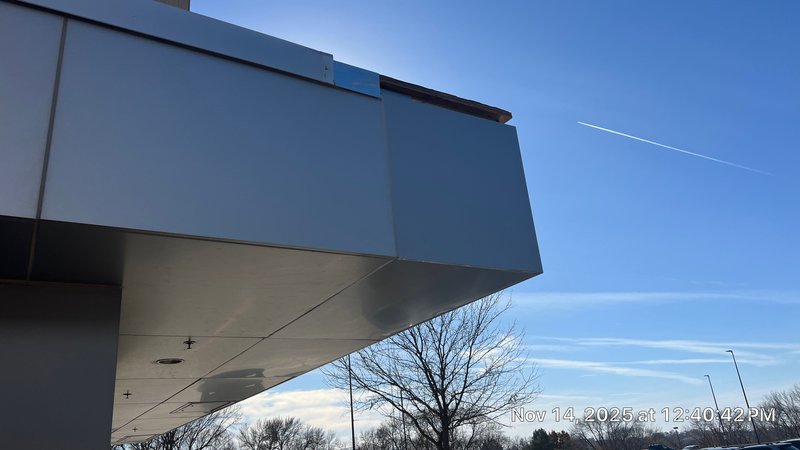 Immanuel Entry Restoration — Entry canopy and panel detailing