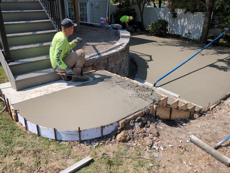 Concrete placement
